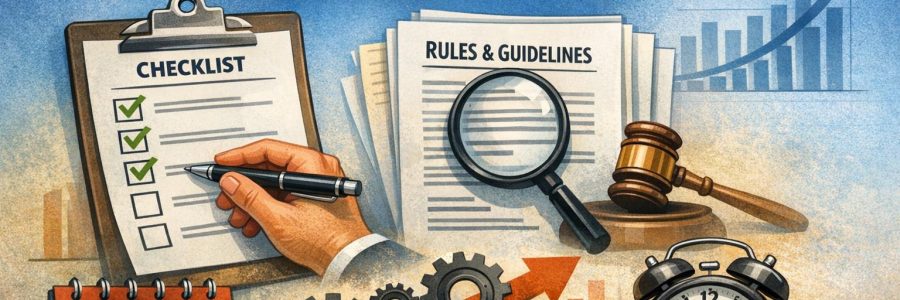 How to Build Consistency Through Rules and Checklists