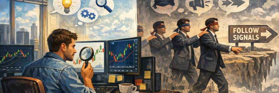 How to Learn Market Behavior Without Copying Other Traders Blindly