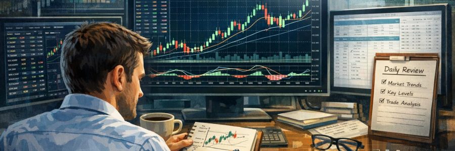 How to Review Market Sessions Like a Developing Professional Trader