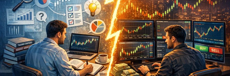 The Difference Between Learning About Trading and Practicing Trading