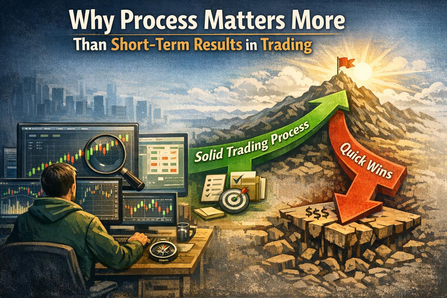 Why Process Matters More Than Short-Term Results in Trading