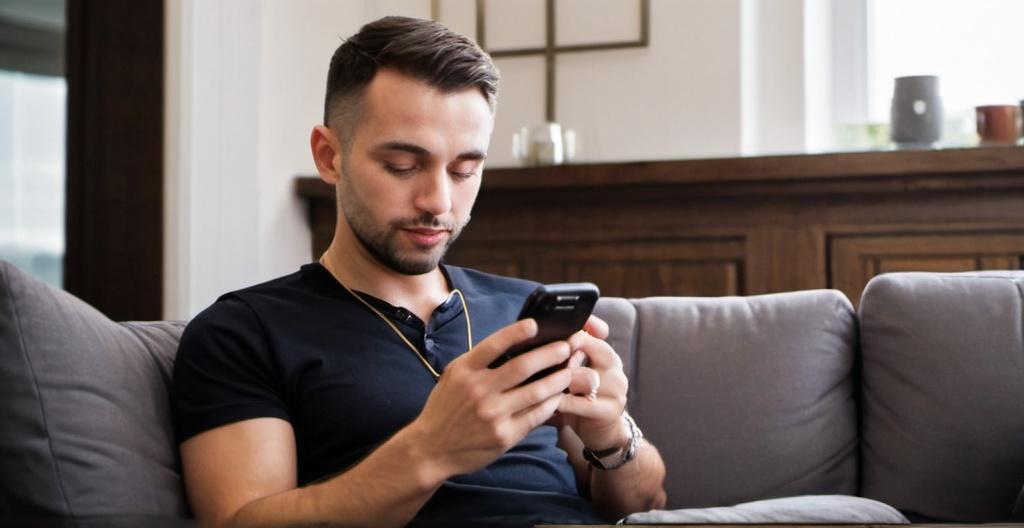 man investigating trading